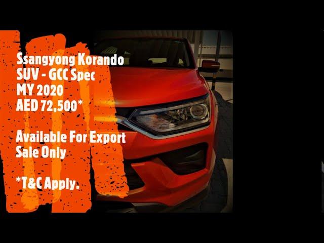 Allied Motors New Cars - SsangYong Korando 2020