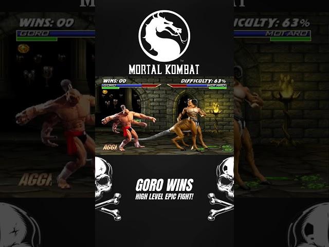 GORO VS MOTARO - MORTAL KOMBAT PROJECT 2025 - HIGH LEVEL EPIC FIGHT!