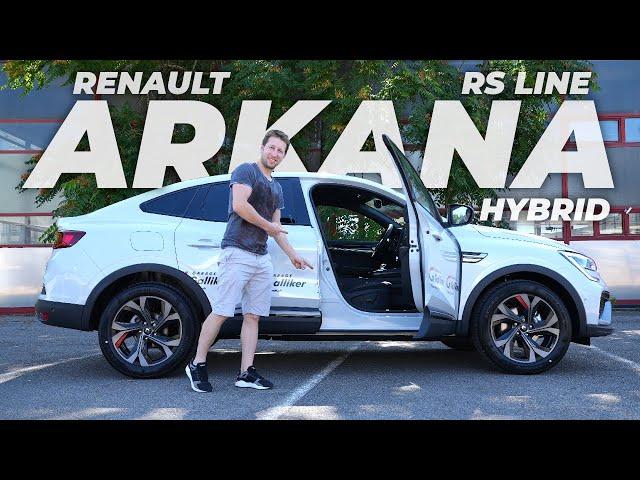 New Renault Arkana Hybrid RS Line 2022 Review