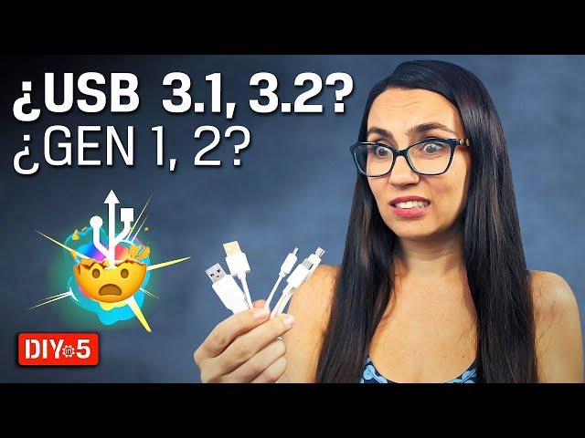 Diferencias sobre USB 3.1 Gen 1, Gen 2 y USB 3.2 - DiY en 5