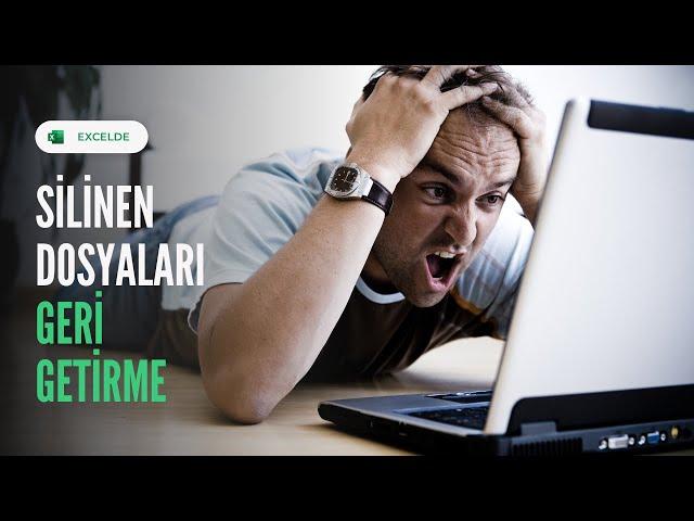 EXCEL'DE YANLIŞLIKLA SİLİNEN DOSYALARI GERİ GETİRİN! (TÜM DOSYALARI KURTARIN)