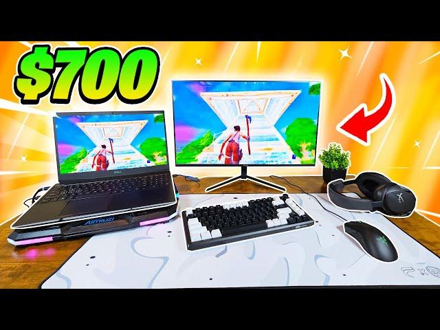 I Built A CHEAP Laptop Gaming Setup...