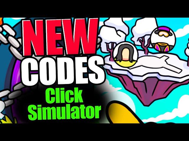 Click Simulator CODES - ROBLOX 2023