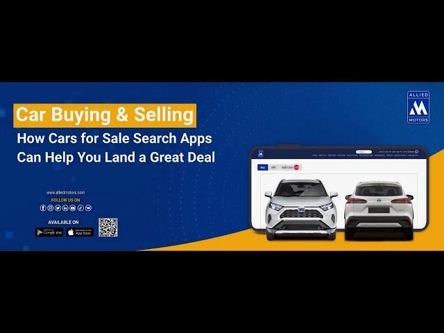 Allied Motors - Car Buying & Selling App