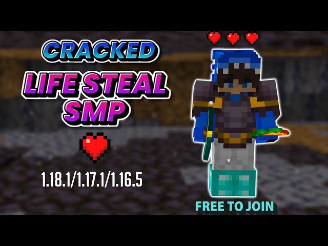 CRACKED MINECRAFT LIFESTEAL SMP | 1.18/1.17/1.16 | CLAN WARS | CRAFT HEARTS | INDIA