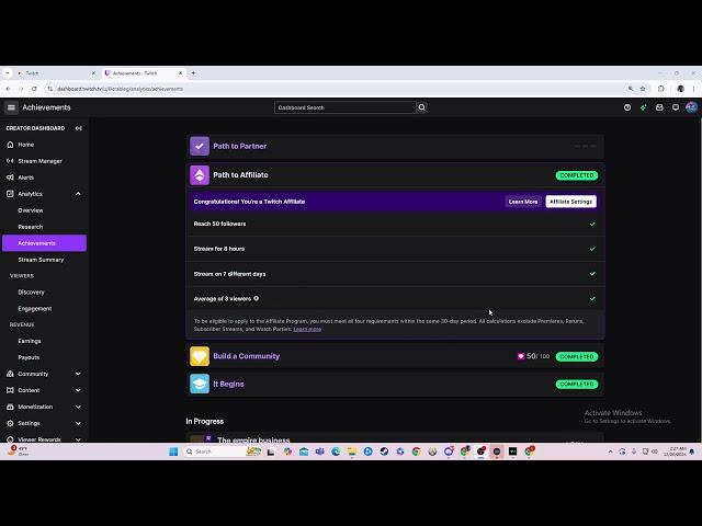 How to Become Affiliate on Twitch