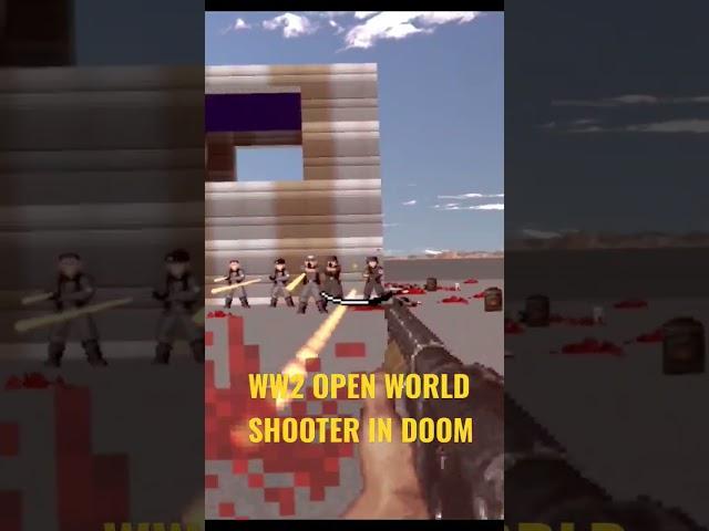 I MADE DOOM INTO AN OPEN WORLD WW2 SHOOTER WITH MODS  ! #deltatouch