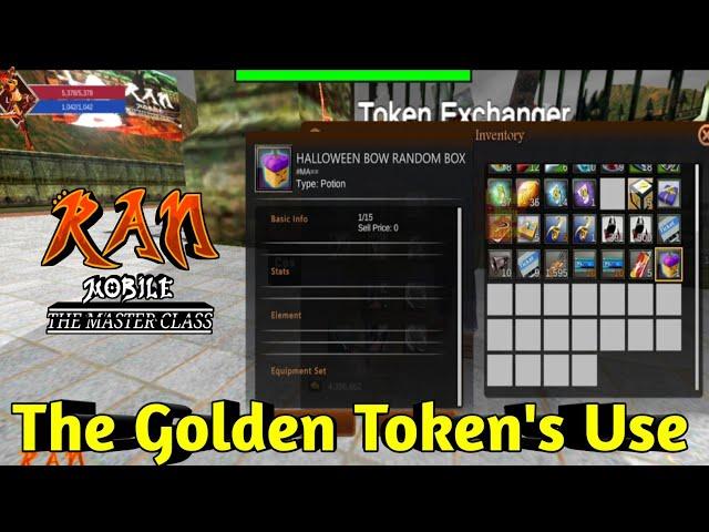 How to Acquire And Use a Golden Token | Ran Mobile: The Master Class Version 1.6.4d OBT