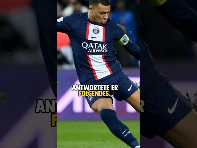 Kylian Mbappe spricht über Messi, CR7 & Neymar ️ #shorts #fußball #fakten #kylianmbappe