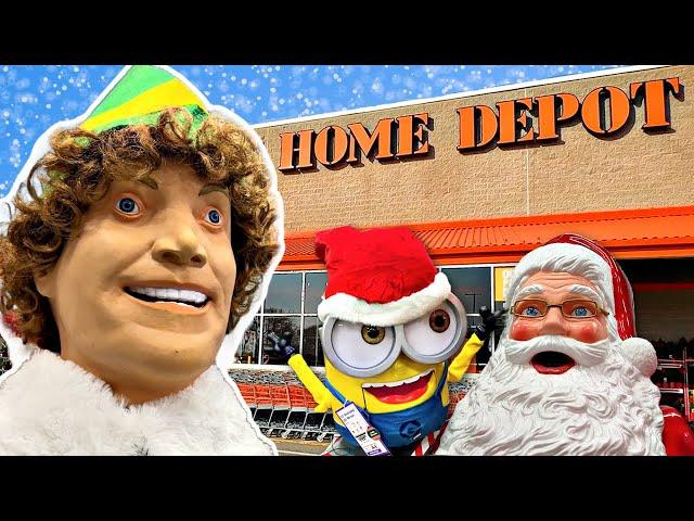 Finding CURSED Christmas Animatronics At Home Depot *Store Tour*