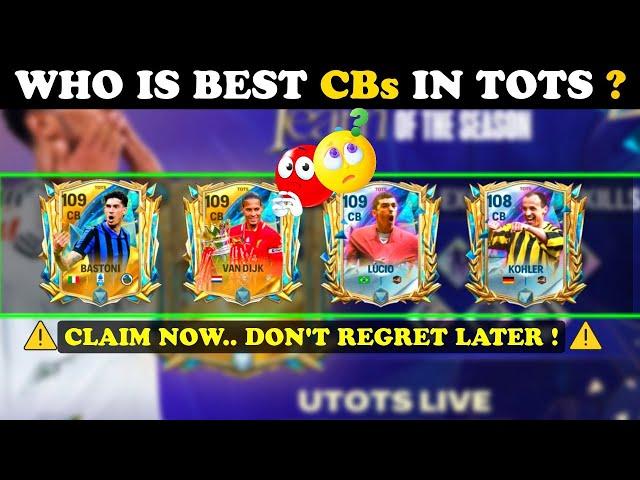 Best TOTS Defenders To Get Before The Event Ends  Best TOTS Players FC Mobile