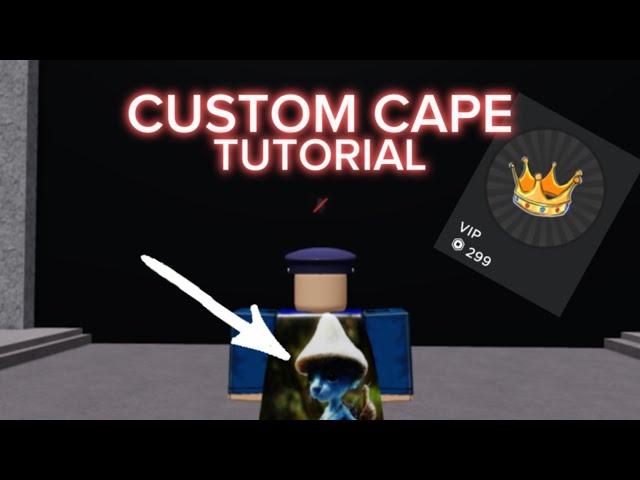 How to make a CUSTOM cape in Roblox The strongest battleground (TUTORIAL)