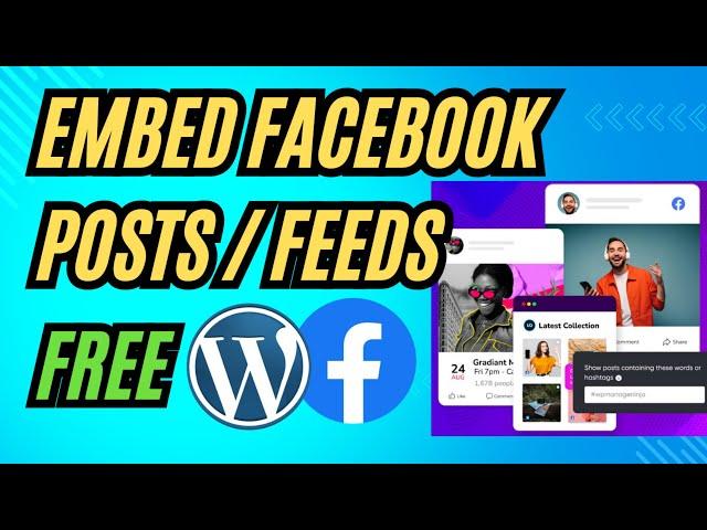 How to Add Embed Facebook Posts in WordPress For Free? Easy Social Feed 2024