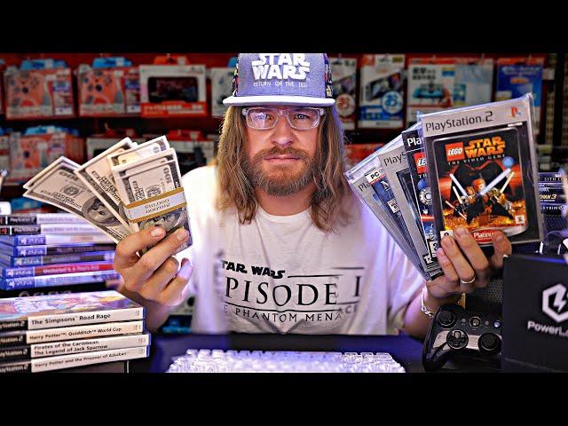 [ASMR] MOST Expensive Game Store (ps2 games, cleaning, luxury packaging)