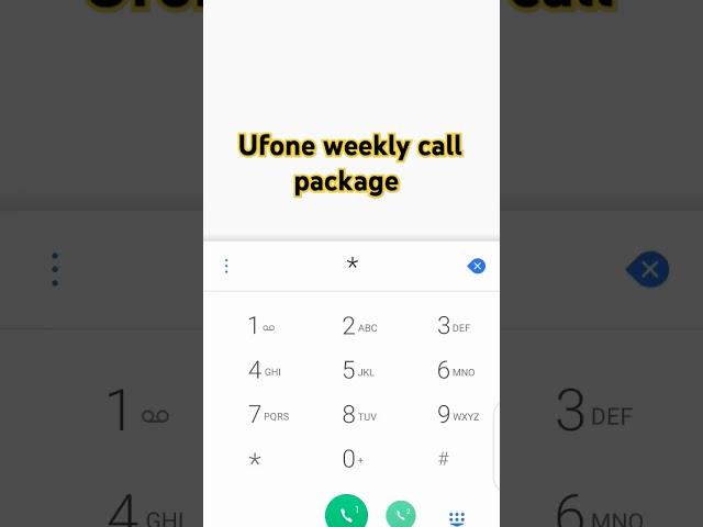 ufone weekly call packages#ufone call package#shortvideo ,