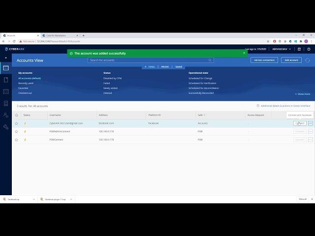 Platform Management for CyberArk PAM Demo