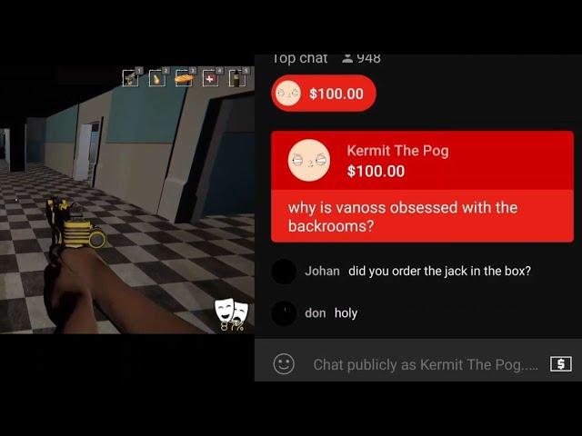 i ask vanoss why hes obsessed with backrooms