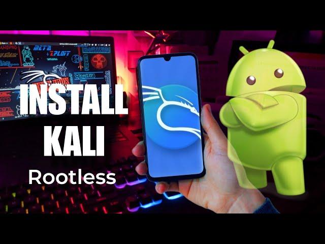 How To Install Kali Linux NetHunter On Any ANDROID device in 2023 Without ROOT (NEW)