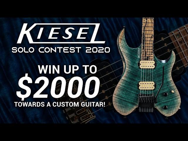 *CONTEST CLOSED* Kiesel Solo Contest 2020 - Official Backing Track and Rules