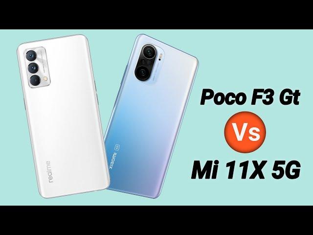 Realme Gt Master Edition vs Mi 11x || Full Details Compare Camera, Processor, gaming