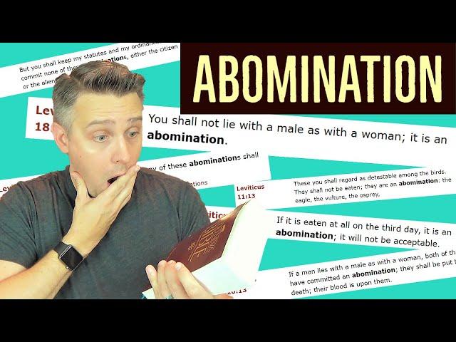 What is the Biblical Meaning of Abomination?