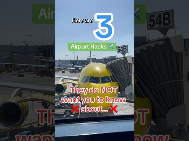 Here are 3 travel hacks airports don’t want you to know about…