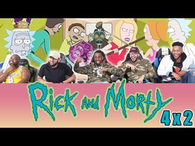 Who Sh*t In Ricks Toilet?! Rick And Morty 4 x 2 Reaction! "The Old Man and the Seat"