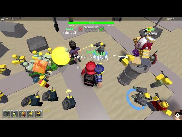 Помогаю людям выиграть в ивенте "Area 51" Roblox tower defense simulator