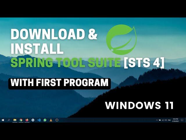 Download and Install Spring Tool Suite [STS] | First Spring Boot Project Step By Step