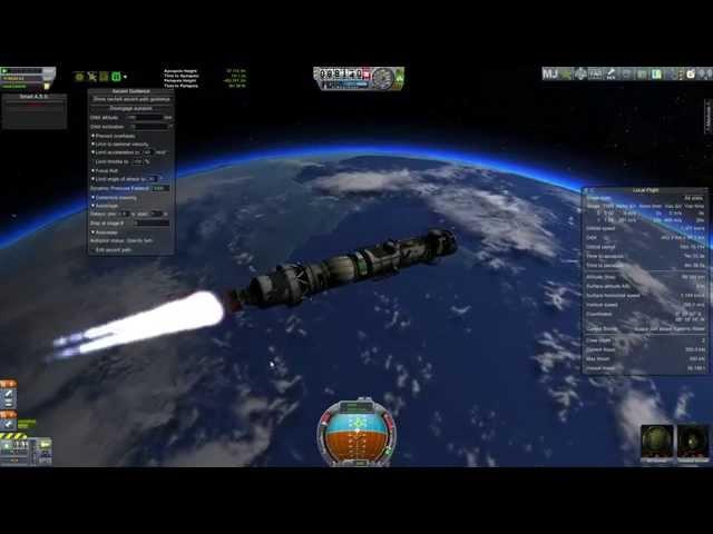 Kerbal Space Program Орбитальная база вокруг Луны