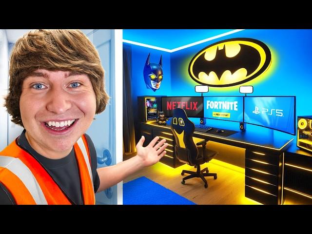 I Built My Friend His Dream Gaming Room!