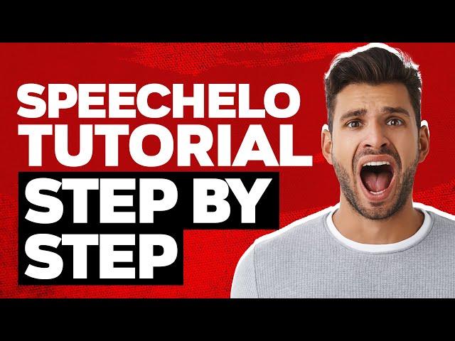  Speechelo Tutorial 2023  How to Use Speechelo Guide for Text to Speech