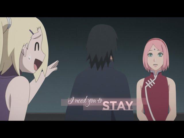 SasuSaku - I Need You To Stay