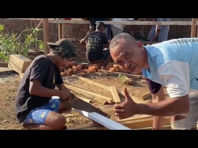 Build a house for homeless Ibu Lisa Beto in Lewoleba Lembata Island.