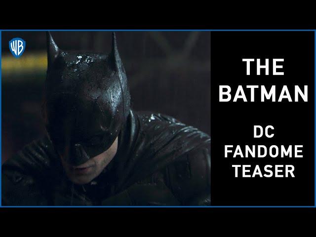 The Batman - DC FanDome Teaser