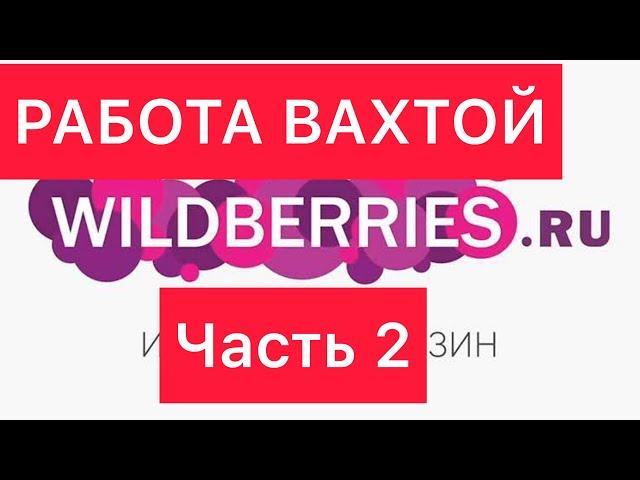 Работа вахтой в Wildberries. Зарплата и другое.