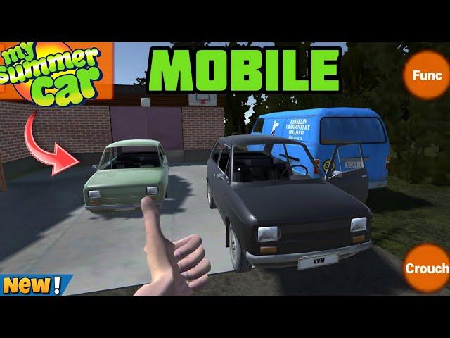 НОВЫЙ КЛОН MY SUMMER CAR MOBILE НА АНДРОИД ОБЗОР MY FITTAN FANMADE MY SUMMER CAR ANDROID GAMEPLAY