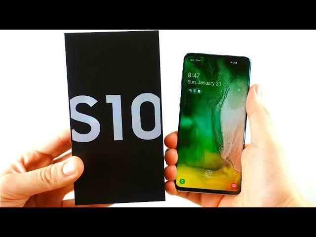 Samsung Galaxy S10 Unboxing!