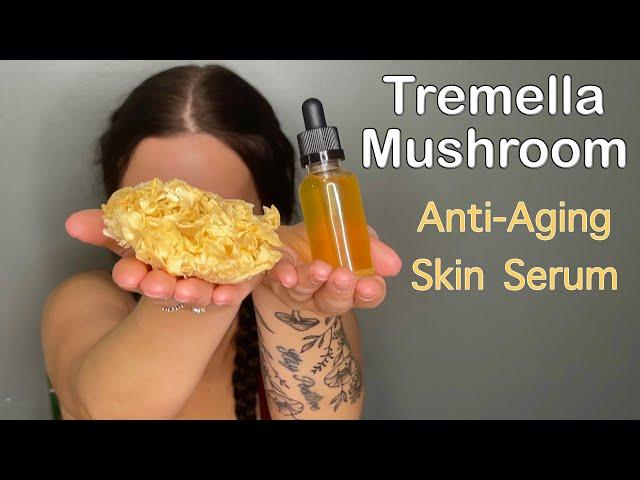 DIY Anti-Aging Tremella Mushroom Skin Serum