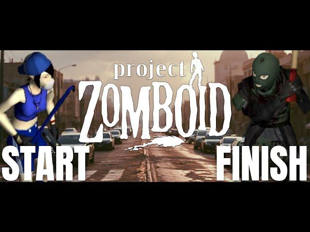 This Apocalypse Will Make Anyone HARD. Project Zomboid Base Reclamation Challenge Pt.1