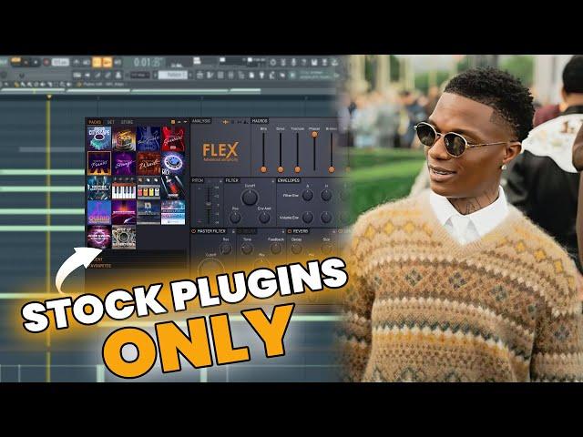 How To Make Guitar Afro Beats With Stock Plugins (Omah Lay , Rema, Wizkid) | Fl Studio Tutorial