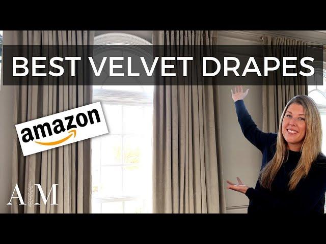 The Best Amazon Velvet Blackout Curtains - Half Price Drapes Review