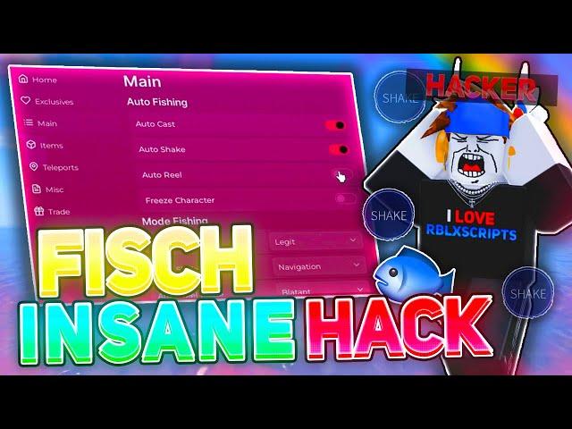 Most INSANE Fisch Script Hack I Have Used [DUPE, AUTO FARM, DETECT STAFF, SELL ALL & MORE!] + NO KEY