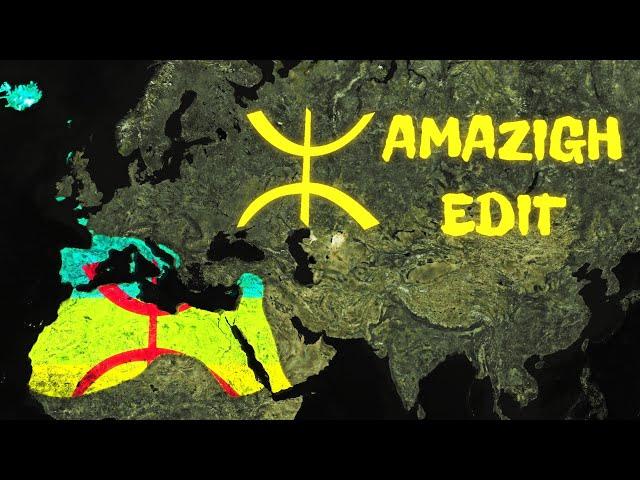 The Most Possessed Races Of Historical Empires | Amazigh Special Video | Mapping & Countryballs edit