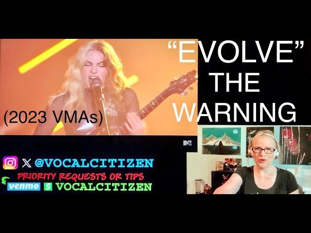 THE WARNING - Evolve (Live at VMAs 2023) reaction