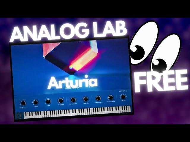 FREE Analog Lab Play | Key Sounds For Creatives | ARTURIA