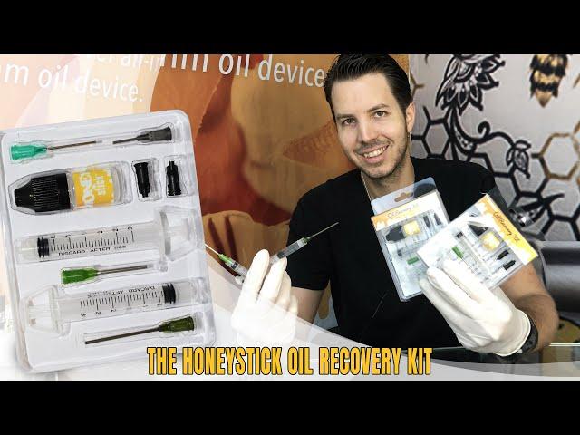 HoneyStick Oil Recovery Kit - Recover Oil from prefilled 510 cartridges | rescue remaining vape oil