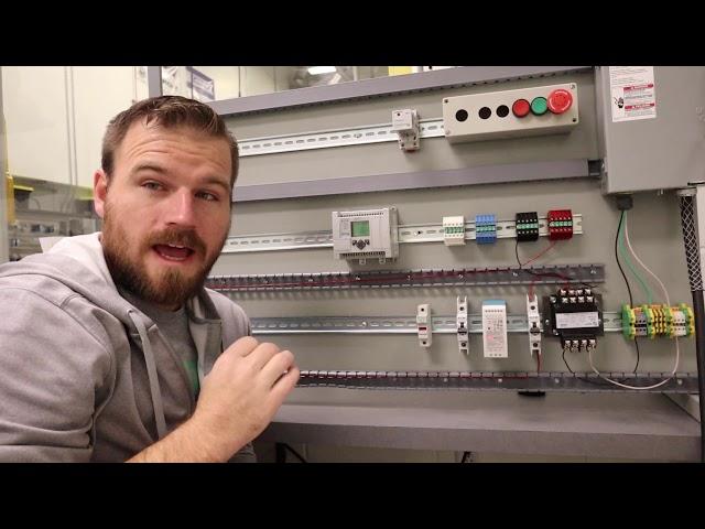 Allen Bradley PLC - Intro to wiring the PLC