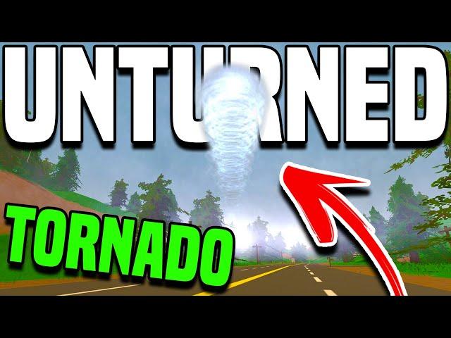 INSANE TORNADO MOD!! (Unturned Mods Showcase)