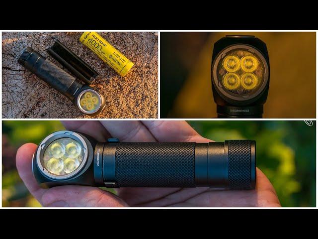 Обзор Nitecore HC35. Большой, тяжелый, избыточный налобный фонарь